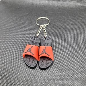 Jordan Slides Sandal 3D Keychain - Flip Flop, Shoes Novelty Gift
